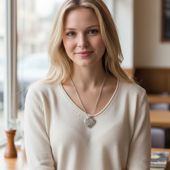 Brighton Jewelry - Brighton Silver Heart Necklace